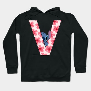 Stitch letter Hoodie